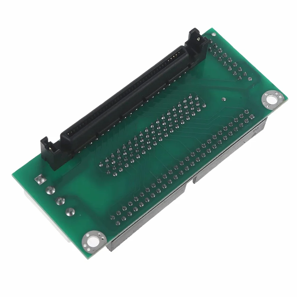 Adaptateur SCSI 80 broches vers 68 broches vers 50 broches pour disque dur IDE
