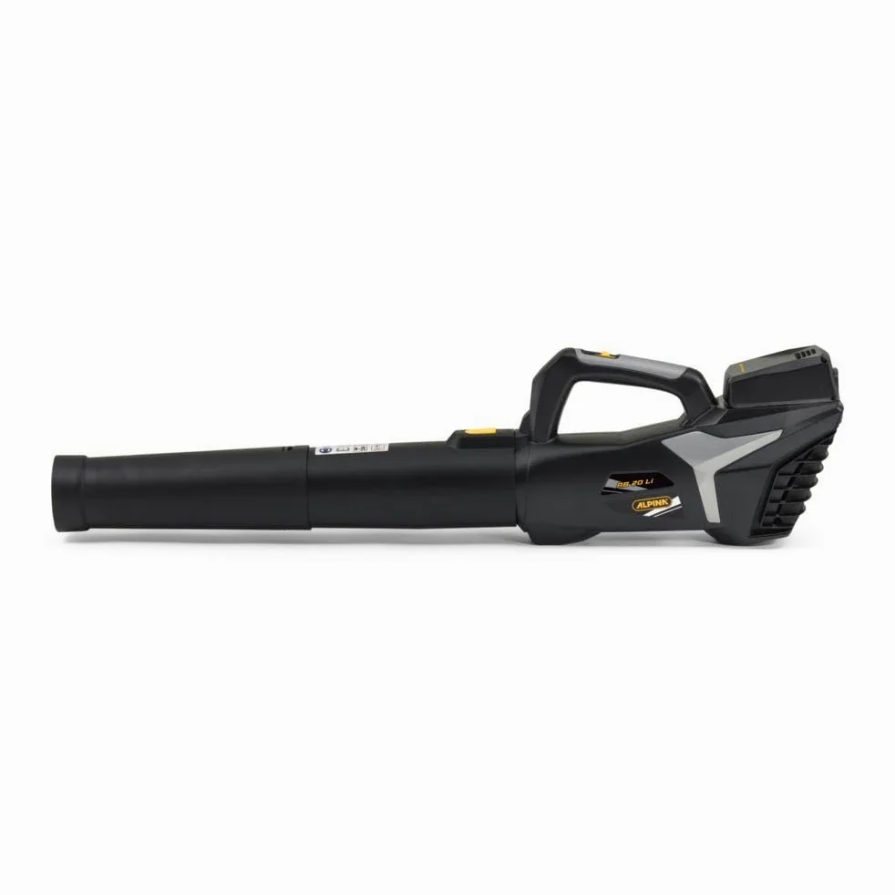 Alpina AB 20 Li Kit Souffleur À Batterie, 20 V, 32 m/s – Batterie 20 V 4 Ah Incl., Vitesse Variable – Nettoyage Du Jardin