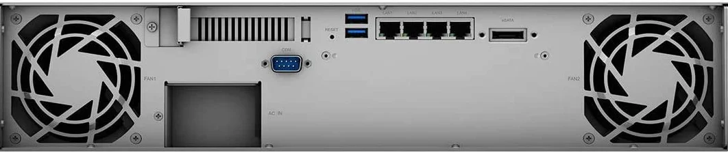 Synology RackStation RS1221+ Serveur NAS Rack 2U Ethernet LAN Noir V1500B