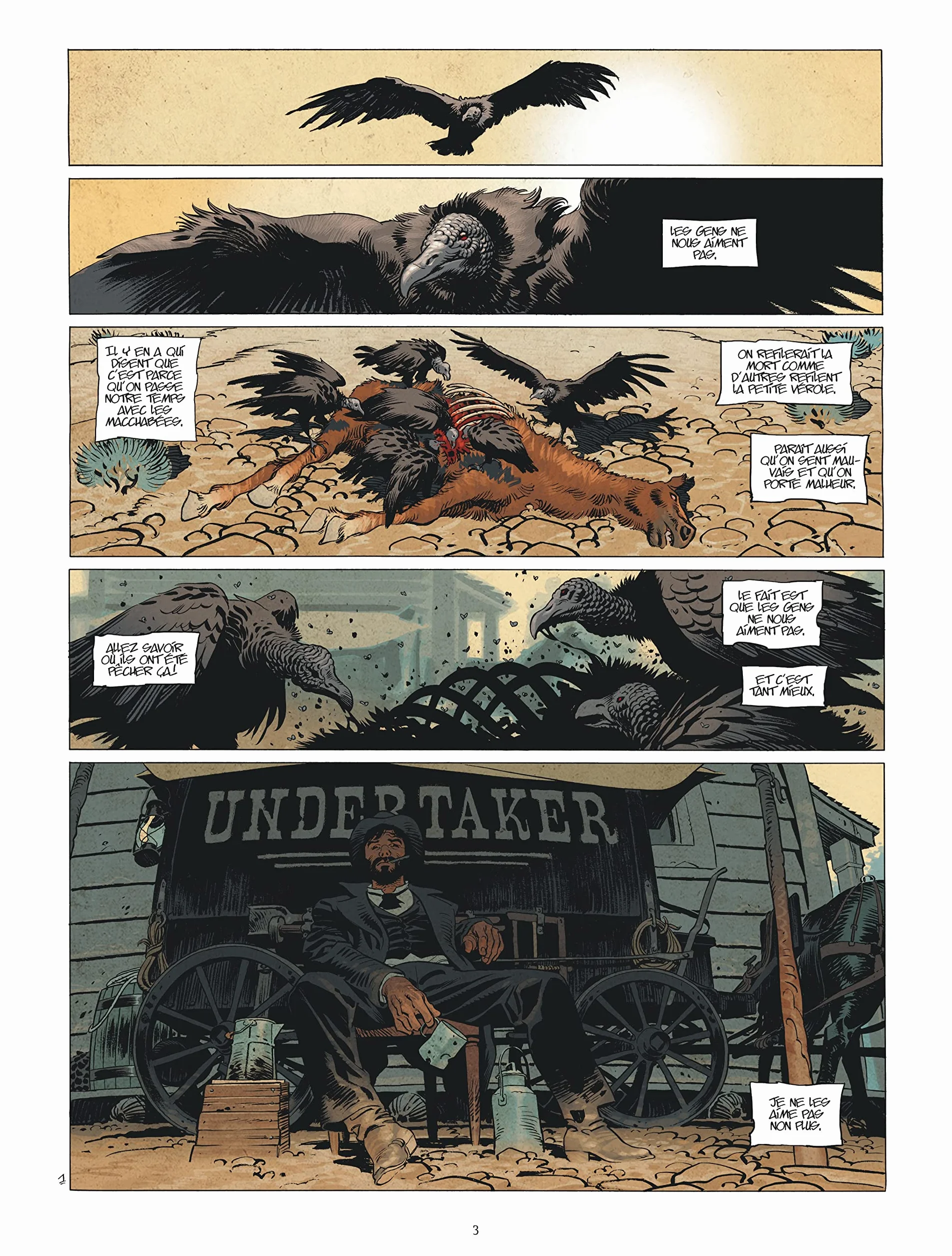 Undertaker Tome 1 Le Mangeur d'or