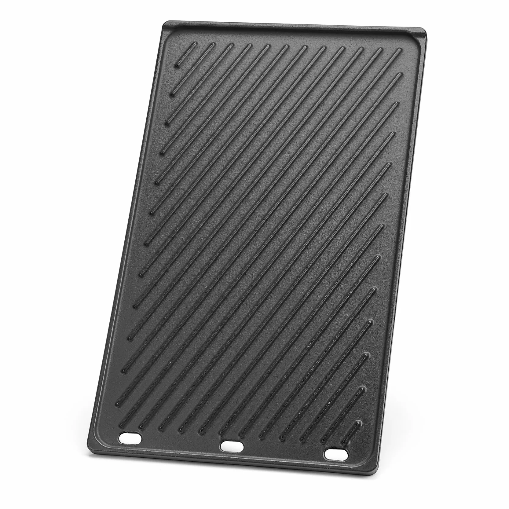 onlyfire Plaque de Cuisson Réversible 47 x 28 cm pour Barbecue à Gaz Weber Genesis II 400 LX400 - Fonte Plancha BBQ