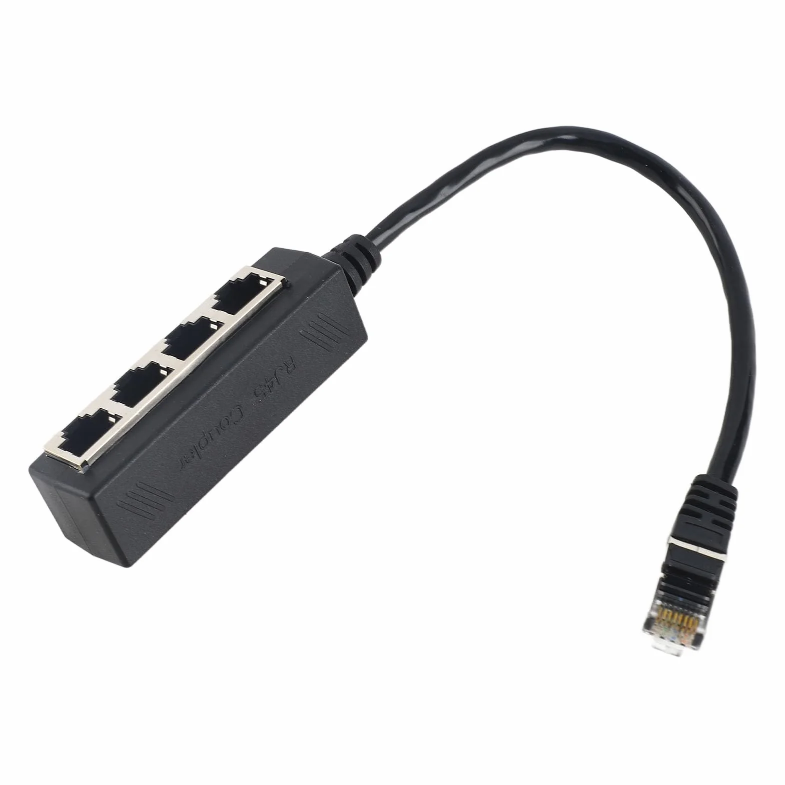Fafeicy Doubleur RJ45 Multiprise Ethernet Splitter 1 à 4 Port Répartiteur Câble Ethernet pour Réseau Stable Compatible Routeur PC TV