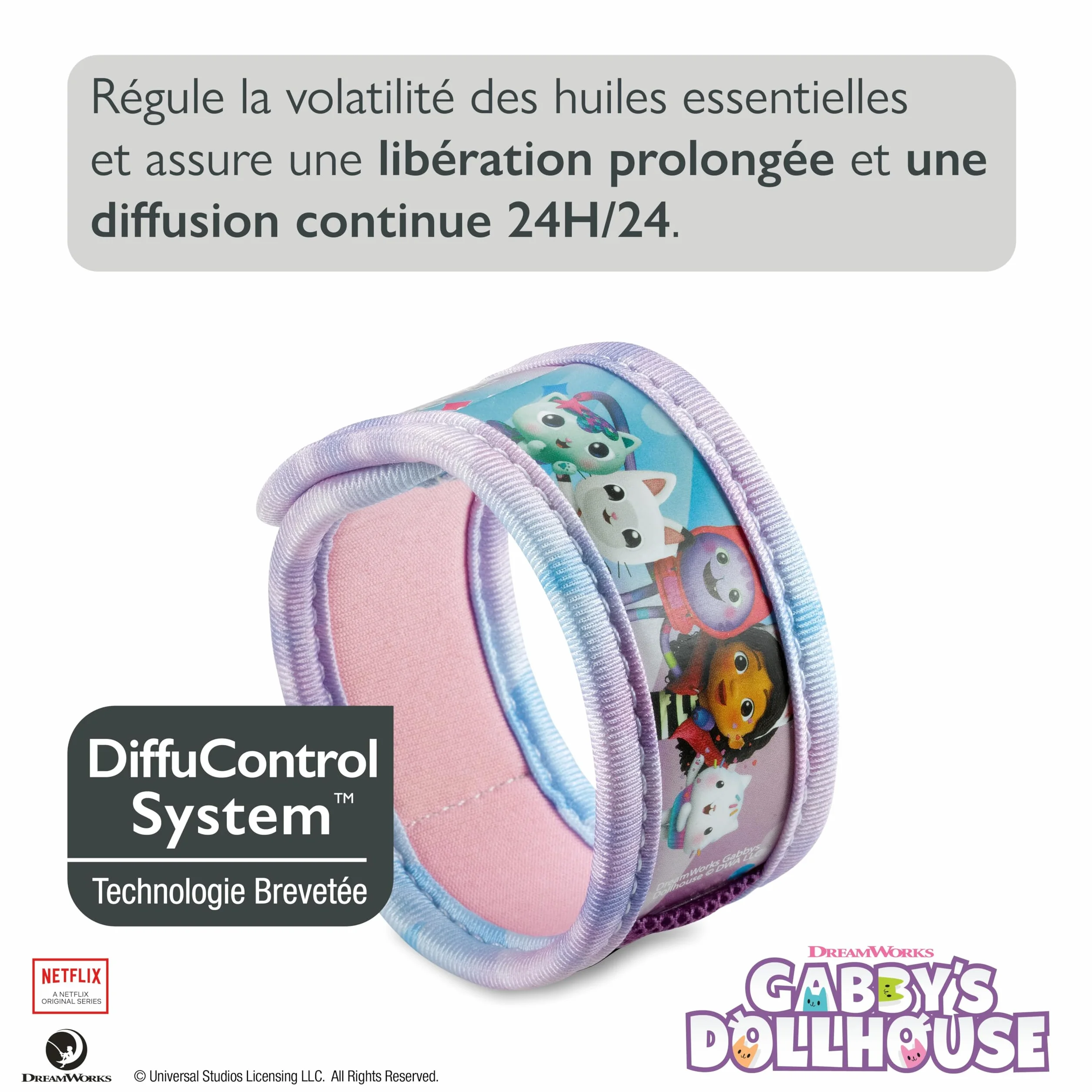 PARAKITO Bracelet Anti-Moustiques Réutilisable 2 Plaquettes Huiles Essentielles 1 Mois Protection Sans DEET Taille Junior 3+