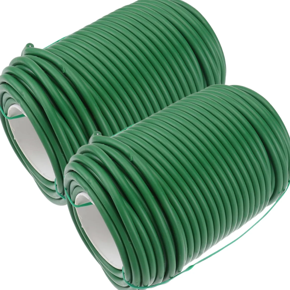 Liens Souples pour Plantes 2 Rouleaux TPR Fer Fixation Polyvalente | Fleurs, Arbustes et Vignes, Vert, Accessoire de Jardinage, Maintien Discret, Usage Extérieur