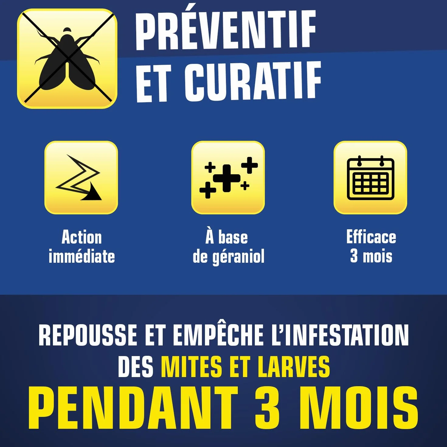 Crochets Antimites Vestimentaires K.PRO 4 Crochets Protection 3 Mois