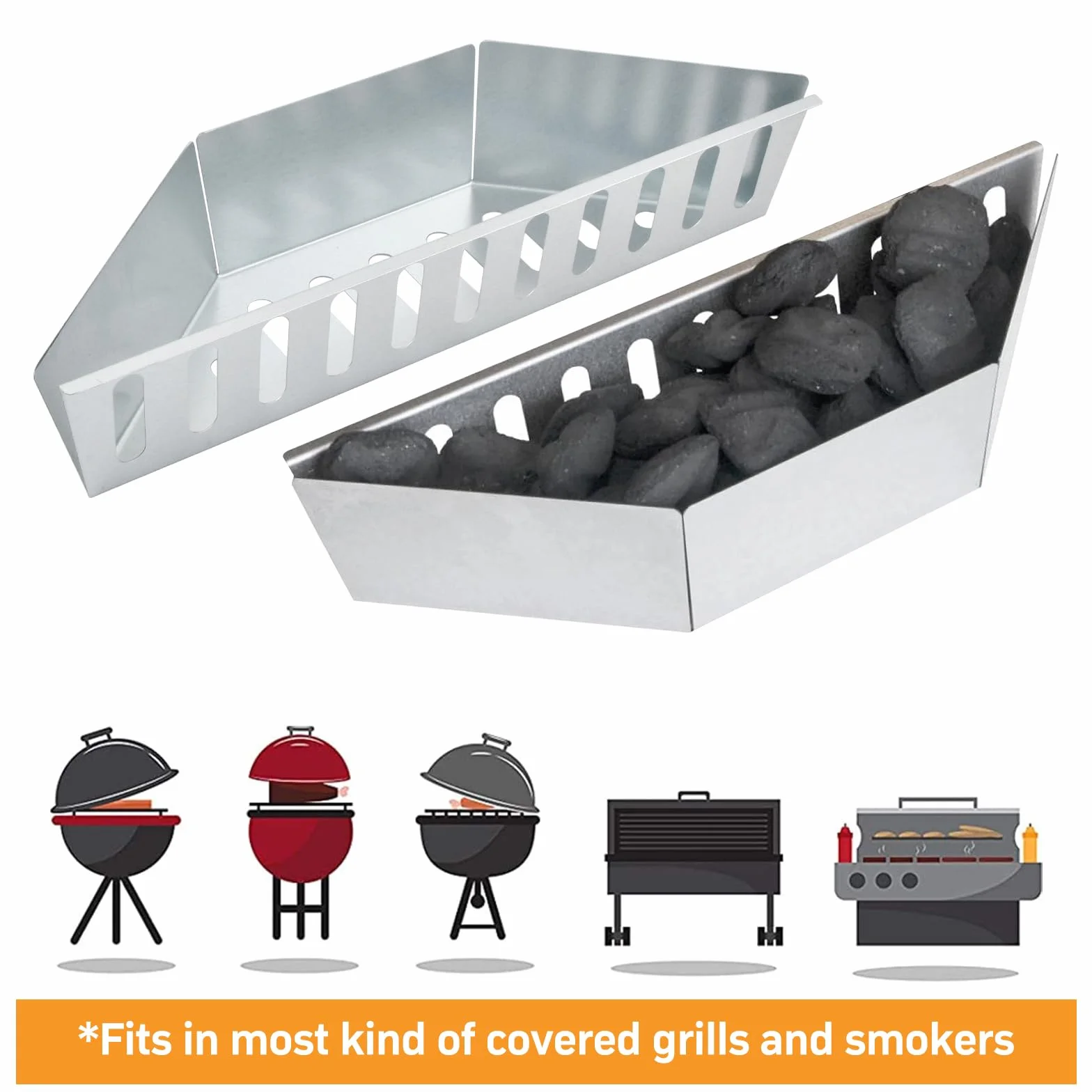 Weber Panier à Charbon Compatible Grille 57cm 7403 One Grillades