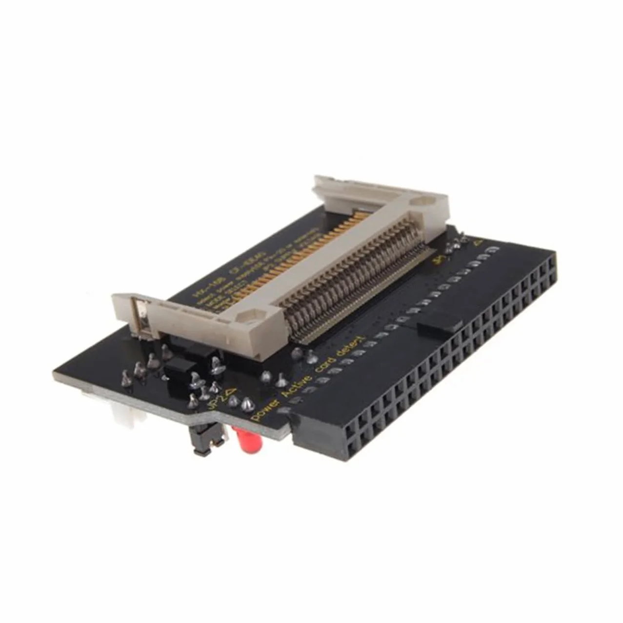 Adaptateur IDE vers Compact Flash CF II avec LED, Noir