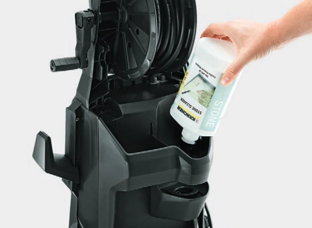 Karcher Nettoyant Pierre Façade 3 en 1 Bouteille de détergent Nettoyeur Haute Pression K2 K4 K5 K7 1 Litre X 4