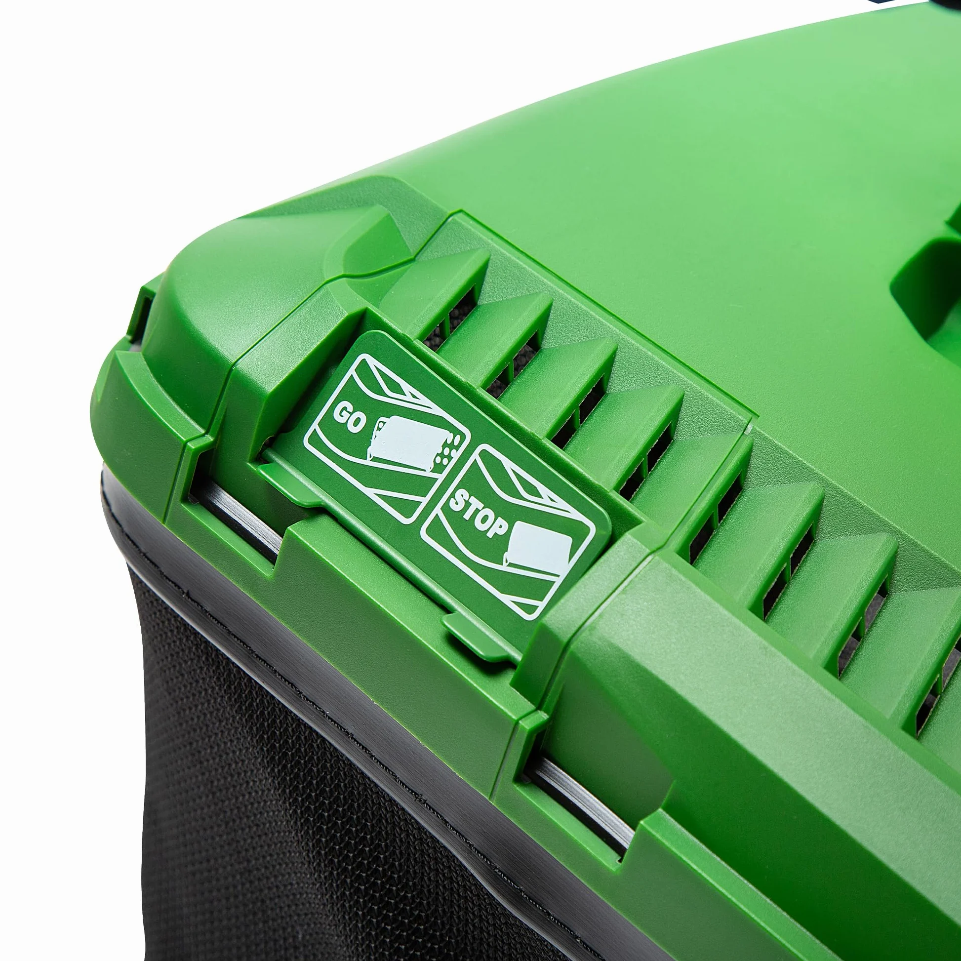 Forte Tondeuse électrique 1400 W 34 cm avec une largeur de coupe de 34 cm, 6 hauteurs de coupe réglables et un rouleau arrière Tondeuse électrique puissante pour petites et moyennes pelouses (tondeuse