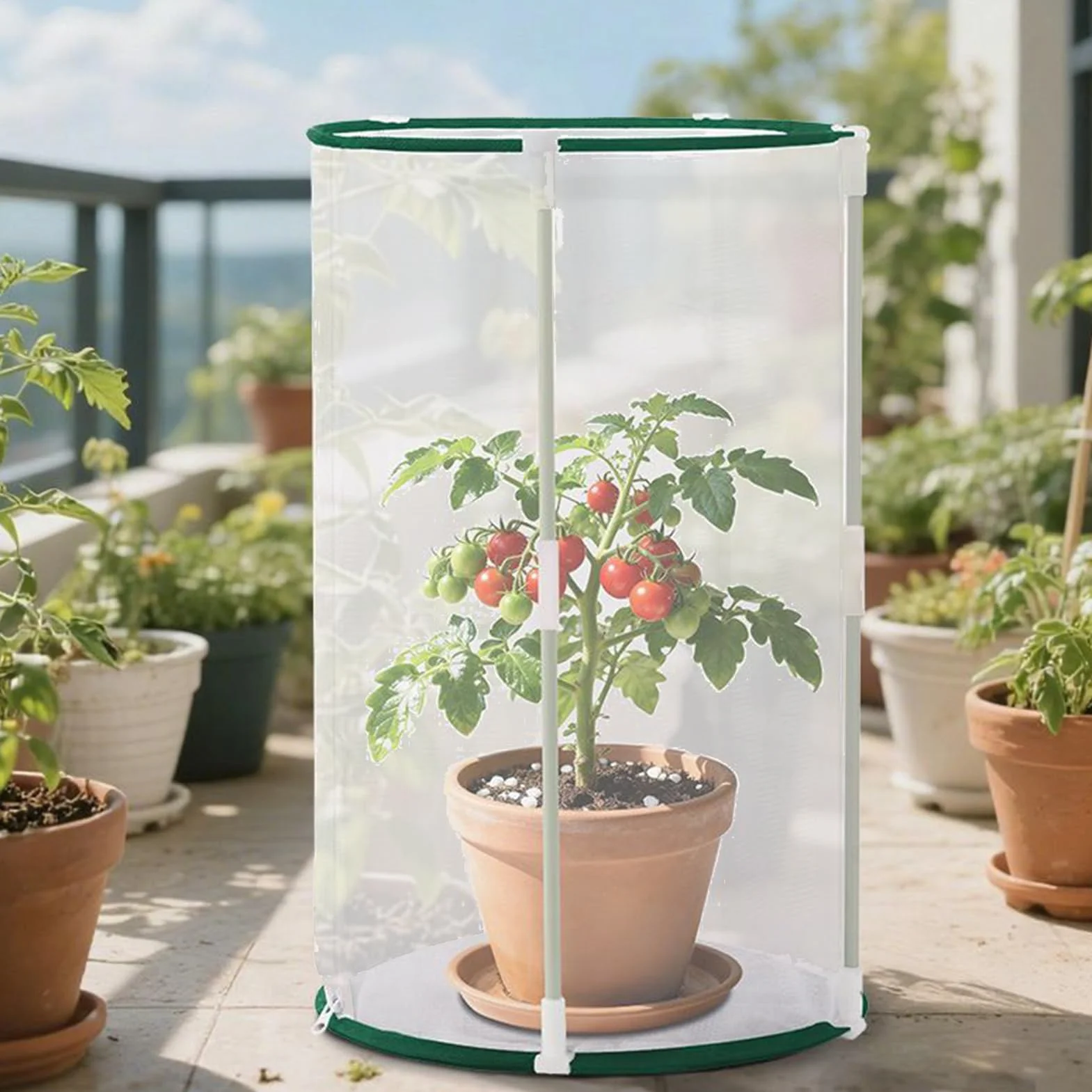 Housse de protection pour plantes en filet pour extérieur, légumes, fruits, arbustes