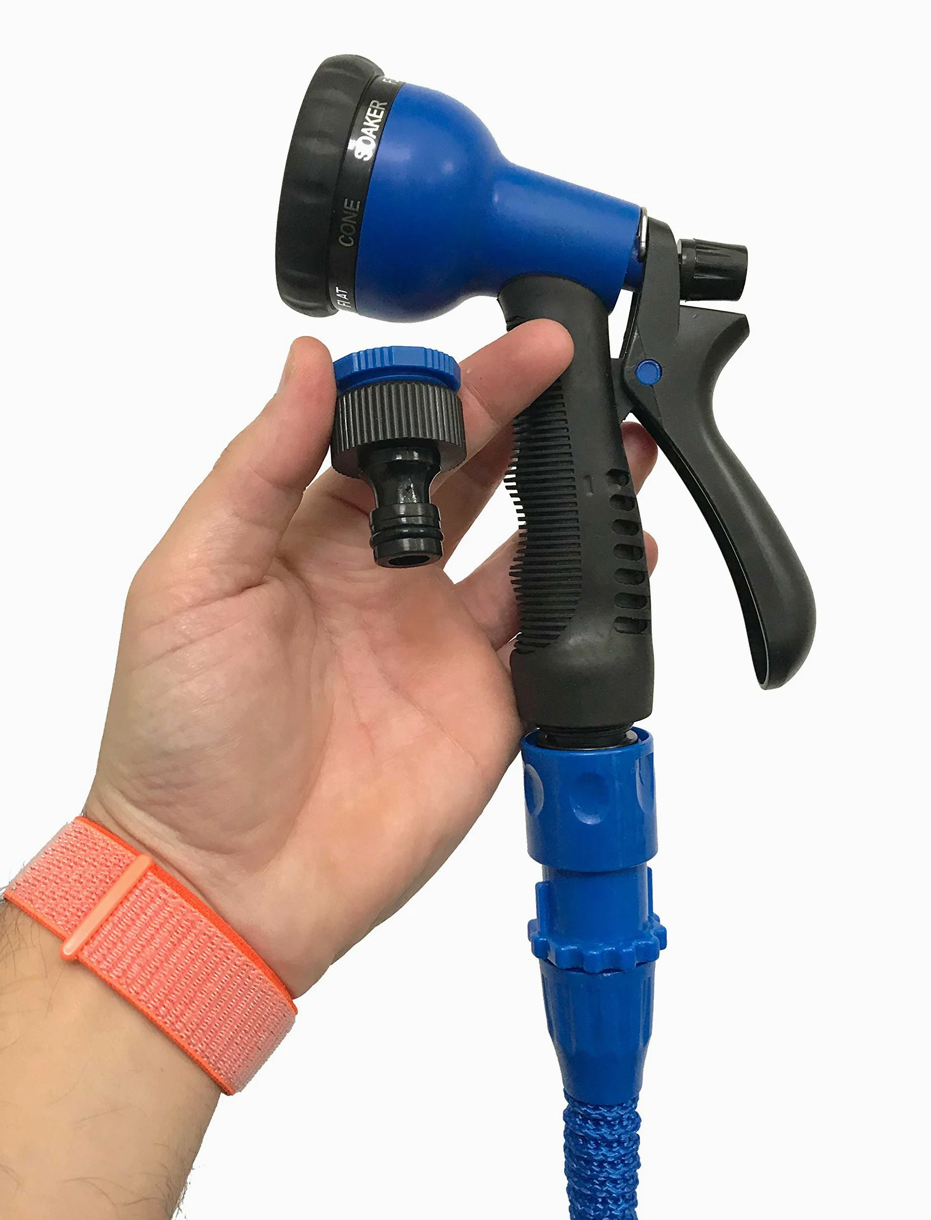 Xpansy Hose Pro C2622B Tuyau Extensible à Pression d'Eau, Bleu, 22,5 Mètres