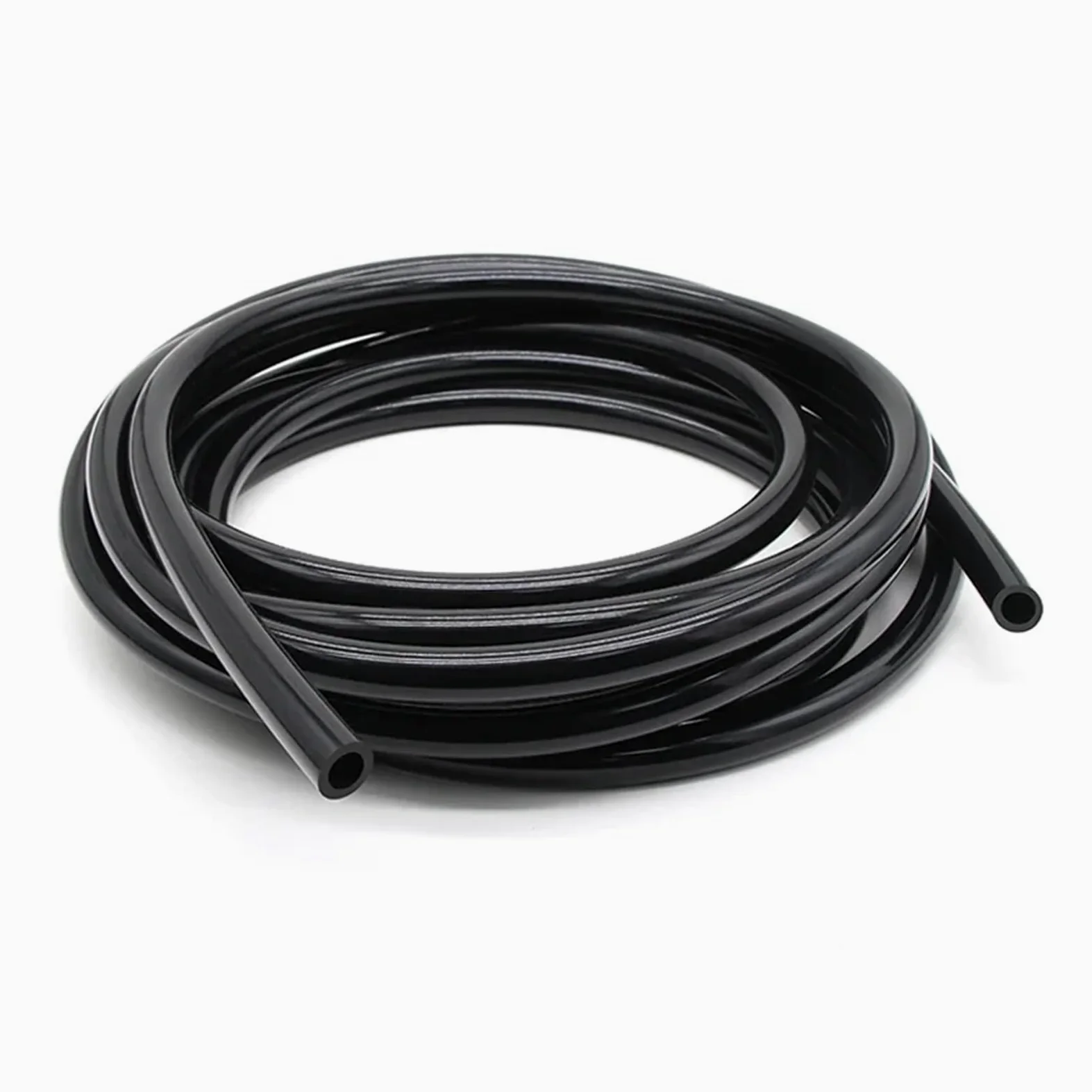 ISCBAFYX 1~10m Tube Noir Flexible Aquarium Air Irrigation Tuyau Connecteur d'eau Tuyau d'arrosage Réservoir de Poissons Étang Pompe Tuyaux (5 Meters_ID 10MM X OD 12MM)