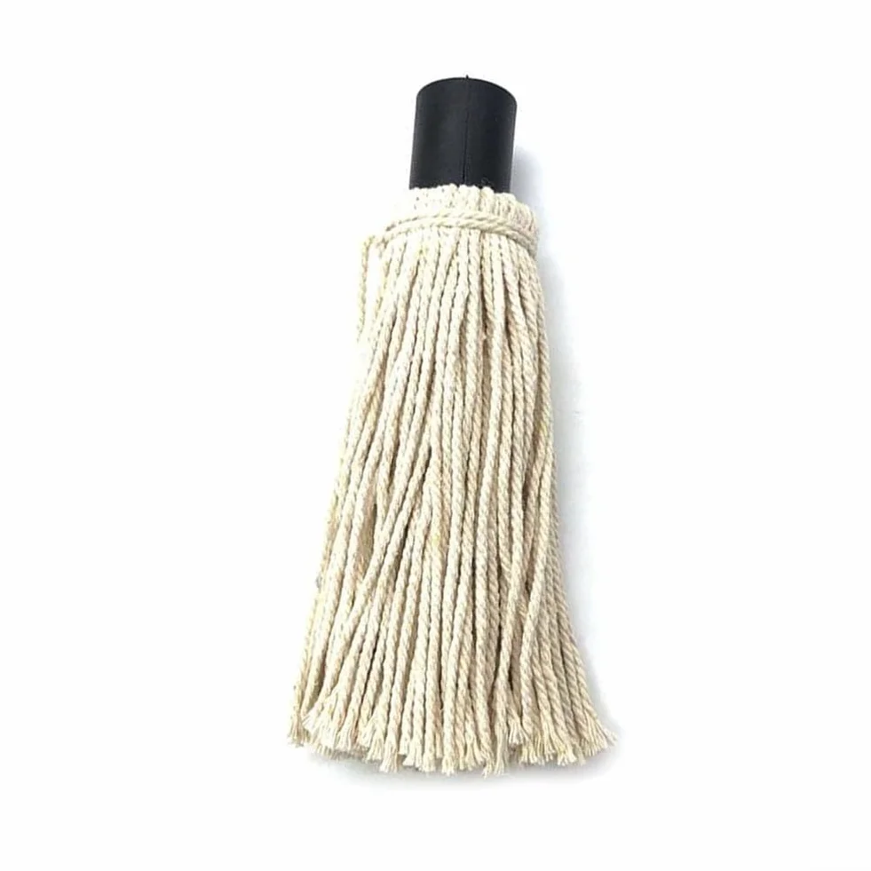 Serpillère à badigeonner avec manche en bois 6 têtes de rechange pour sauce barbecue viande volaille