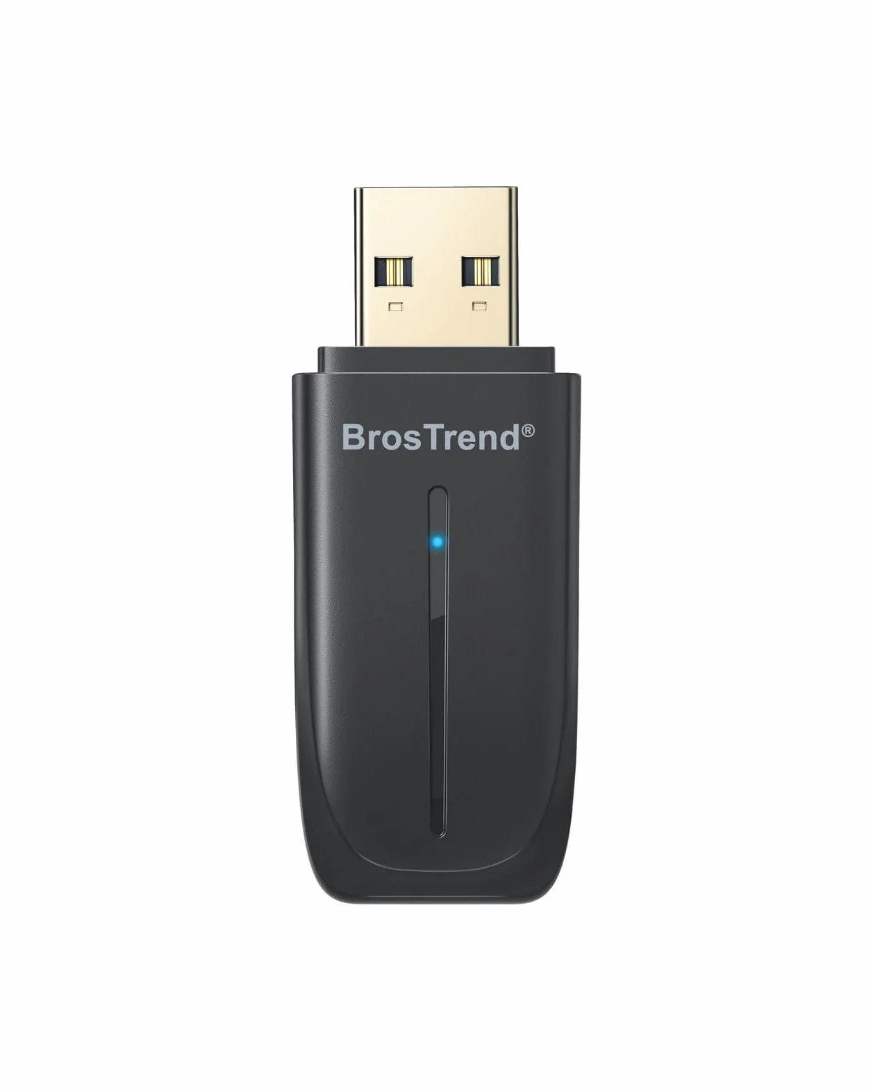 BrosTrend Clé WiFi Bluetooth PC AX900 BT 5.4 WiFi 6 USB Adaptateur Double Bande 5GHz 600Mbps 2.4GHz 286Mbps MU-MIMO