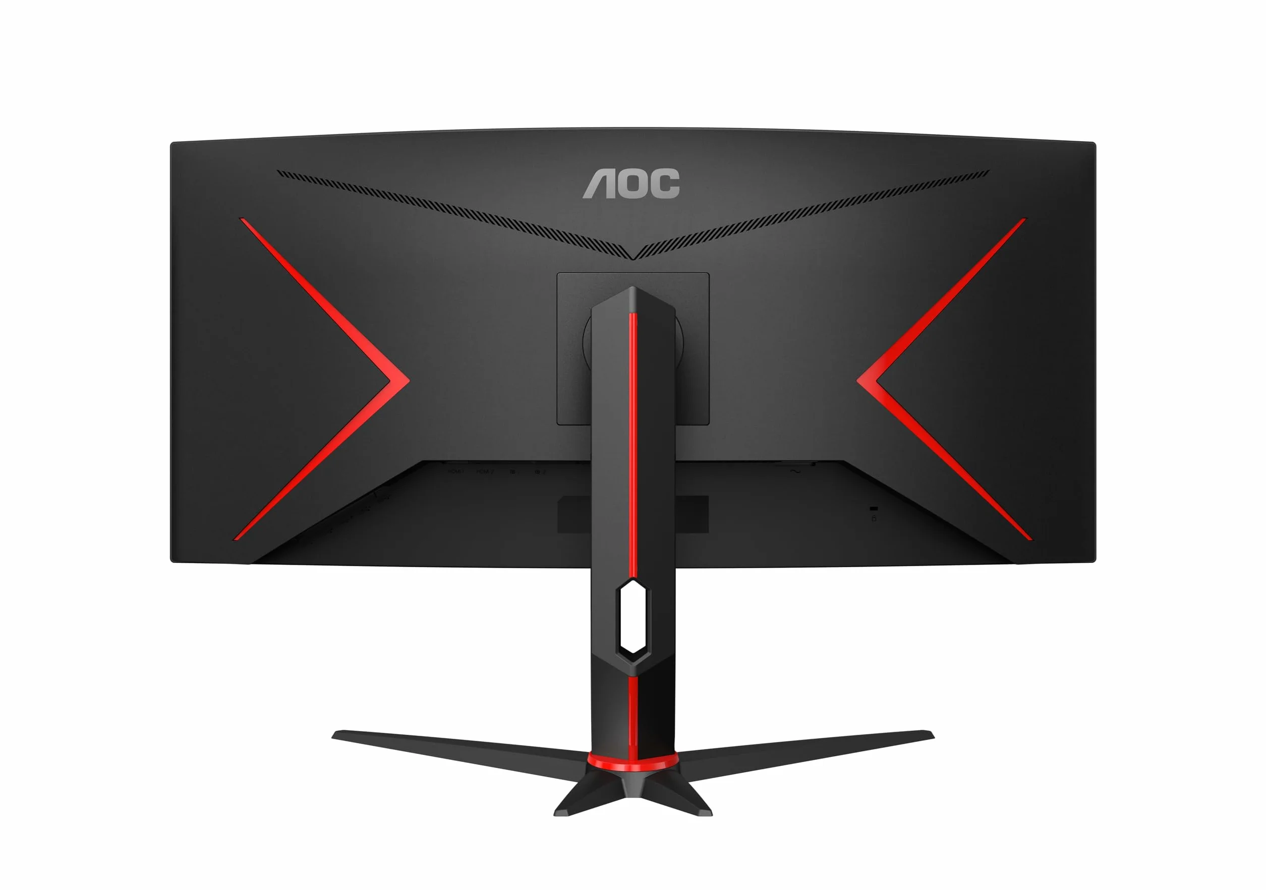 AOC Gaming CU34G2XP 34" WQHD Curved Monitor 180 Hz FreeSync HDR400 3440x1440 1ms GtG HDMI DisplayPort USB Hub noir-rouge