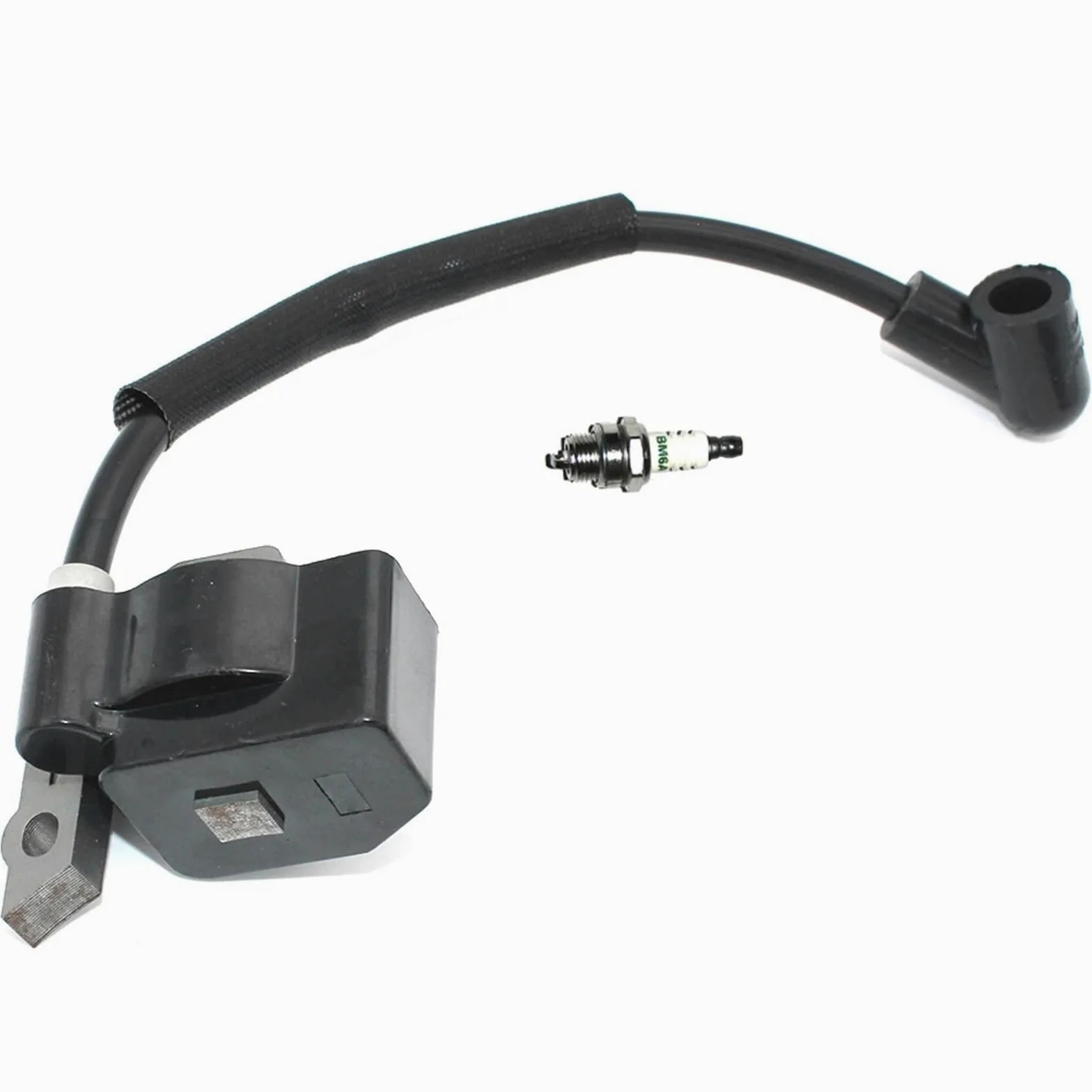 BobineD'allumage Bobine Allumage pour Dolmar LT-30 MS-30 MS-31 pour DST300 DBC300 Module Bobine D'allumage Bougie Débroussailleuse Tondeuse Mangeur Mauvaises 369143010