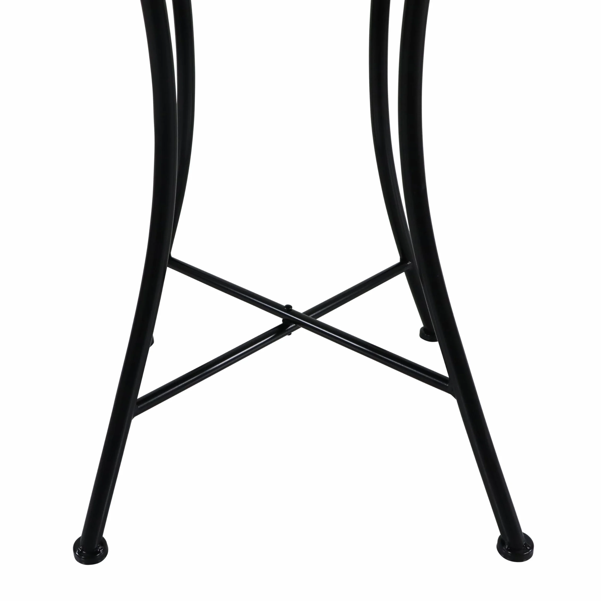AXI Amélie Table Bistrot Mosaique Earth Brown 60 x 60 x 75 cm Table D'Appoint Extérieur Jardin