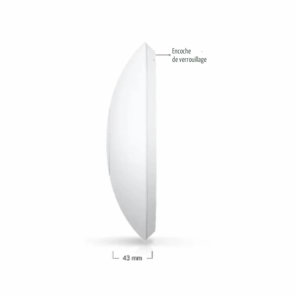 Ubiquiti UniFi U7 Long-Range Access Point WiFi 7 Dual-Band 7300Mbps PoE Blanco