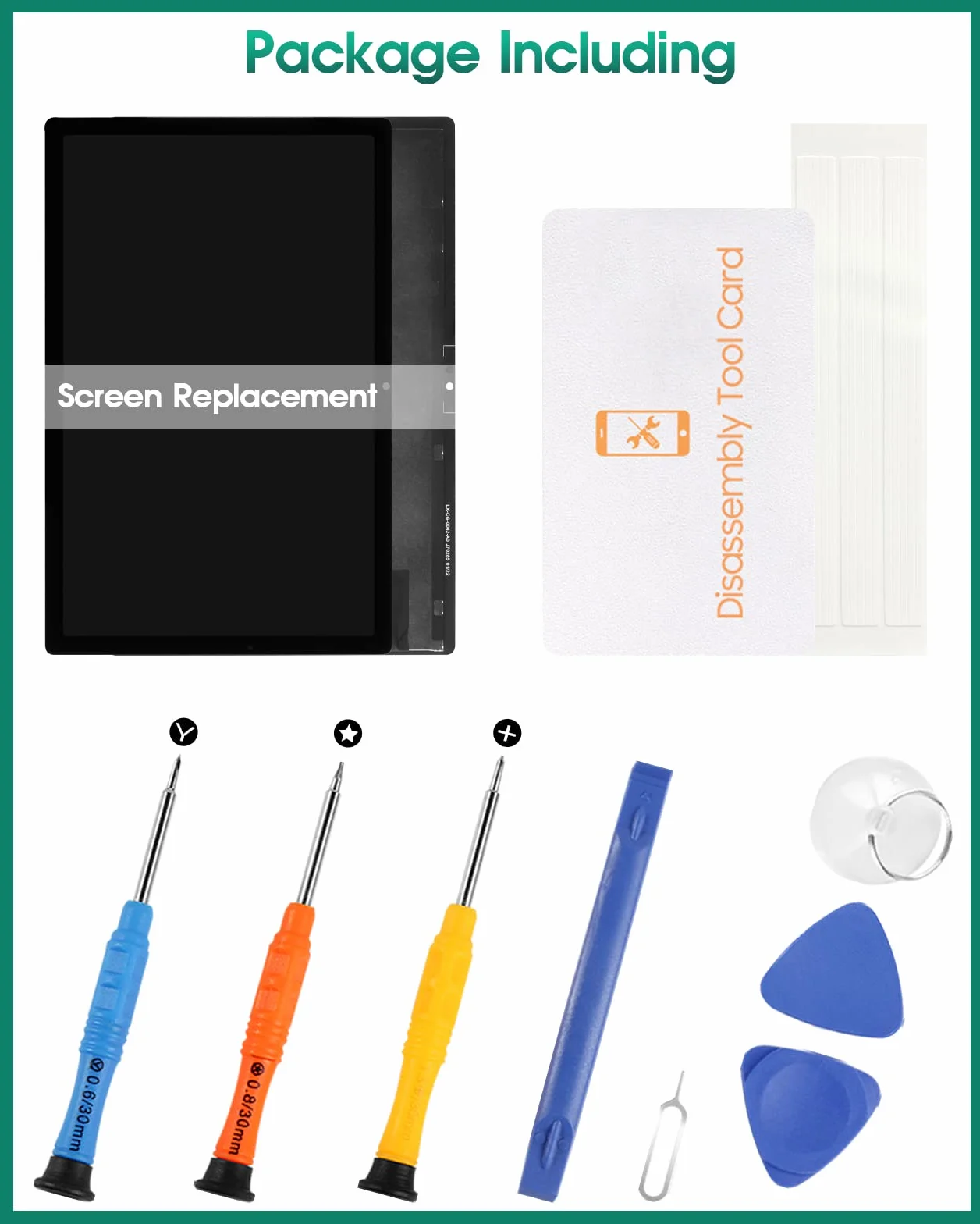 Écran LCD de Remplacement pour Samsung Galaxy Tab A8 10.5 2021 SM-X200 SM-X205 avec Tactile Digitizer