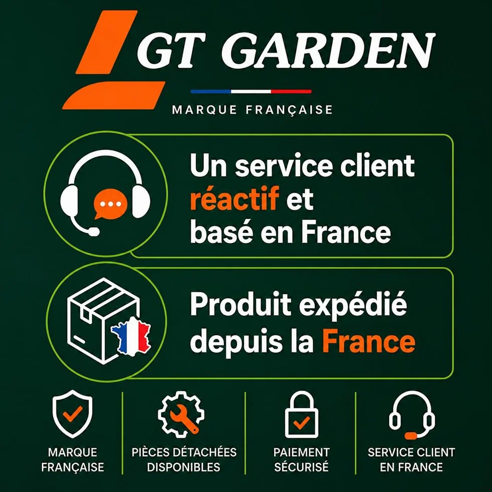 GT Garden Affûteuse de chaîne de tronçonneuse électrique Oregon