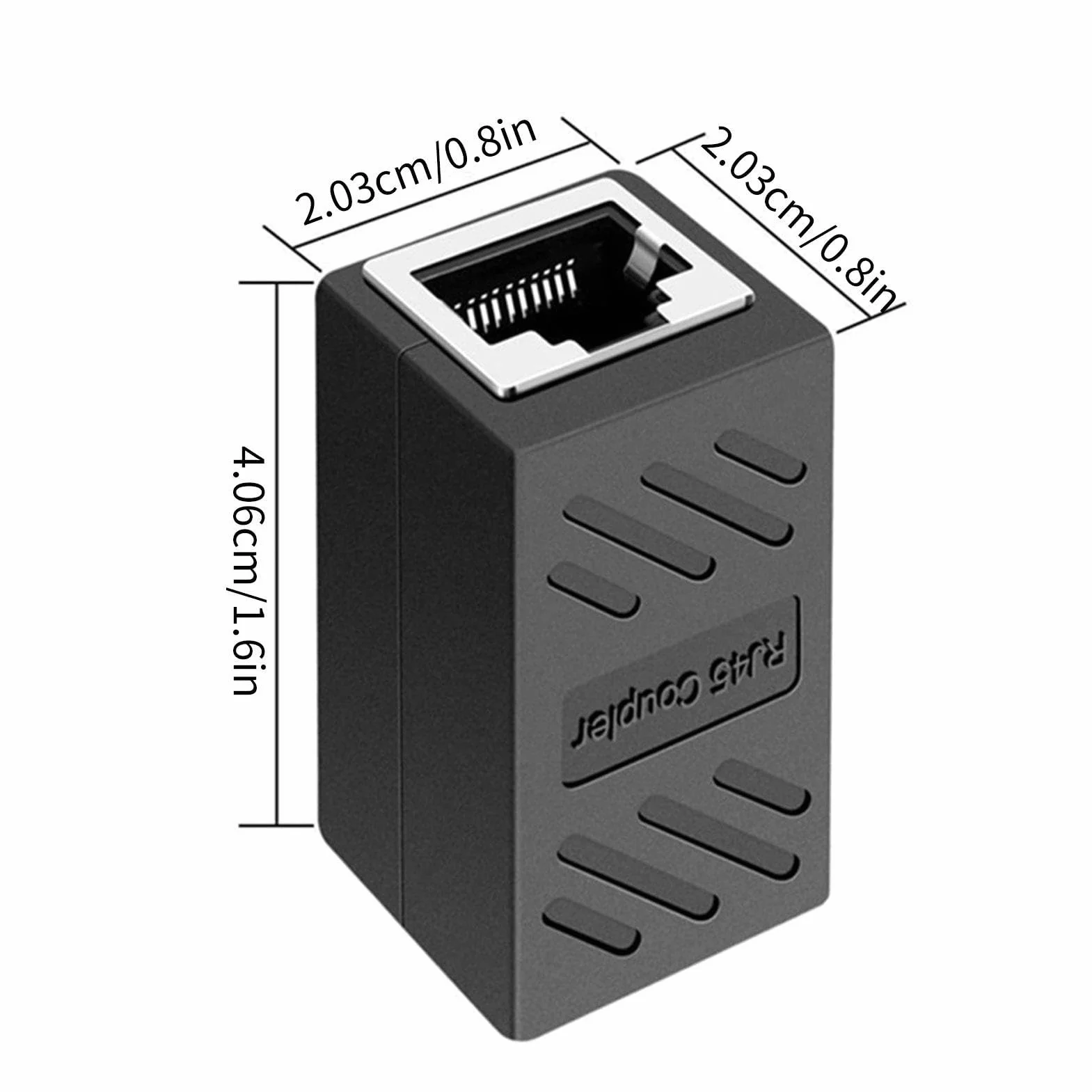 Adaptateur coupleur RJ45 femelle-femelle Ethernet Cat5 Cat5e Cat6 Cat7