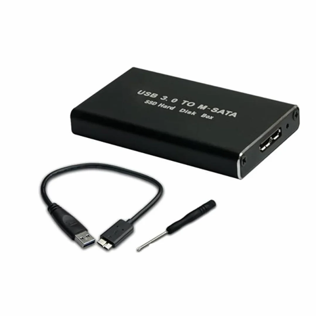 Boîtier SSD MSATA vers USB 3.0 Adaptateur 30 x 50 mm 30 x 30 mm