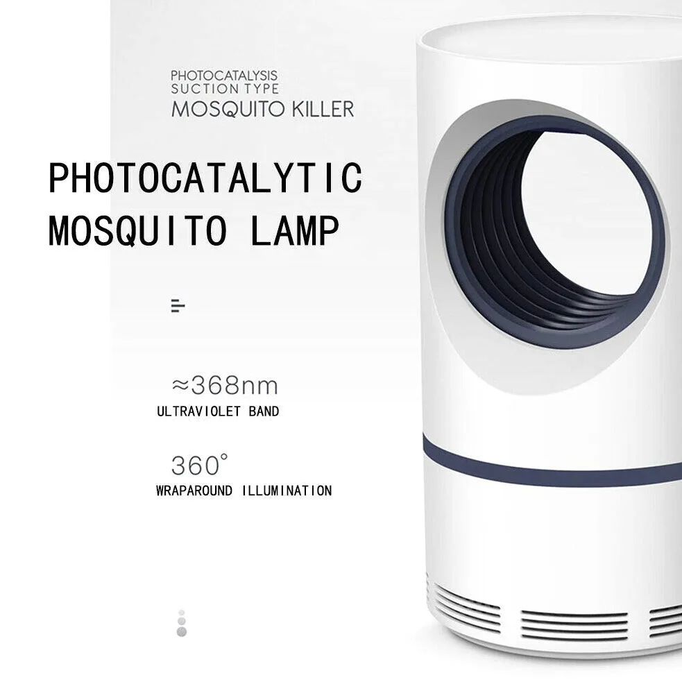 Anti-Insectes Électrique Anti-Mouches Insectes Anti-Mouches Anti-Moustiques Anti-Mouches Piège à LED Lampe de Lutte antiparasitaire