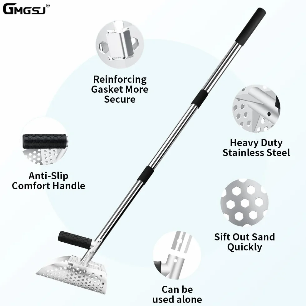 Pelle à sable robuste pour détection de métaux – Accessoires de creusement