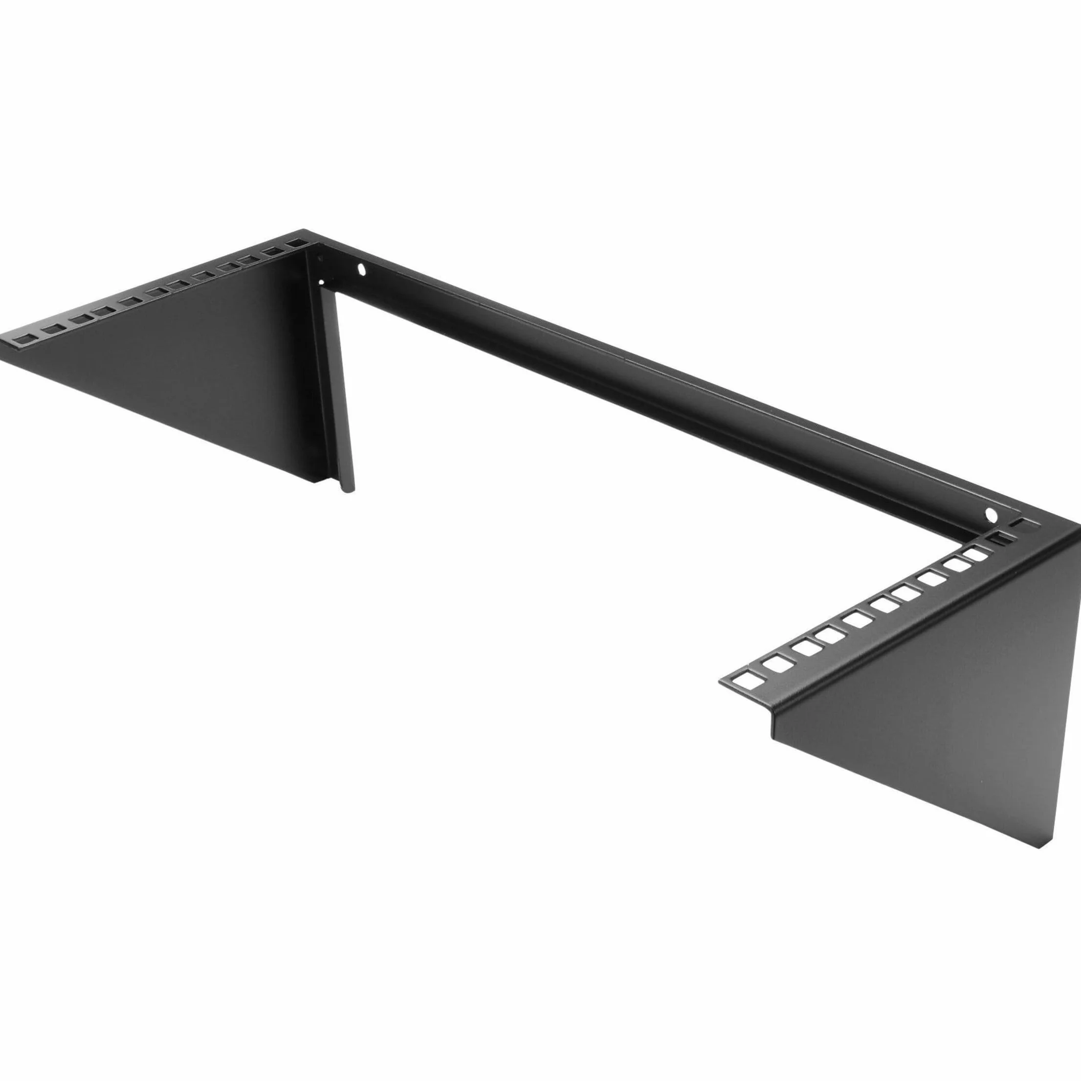 StarTech.com Rack Vertical 4U Montage Mural 19" Acier pour Panneaux Réseau Serveur Patch Capacité 56kg Noir RK419WALLV