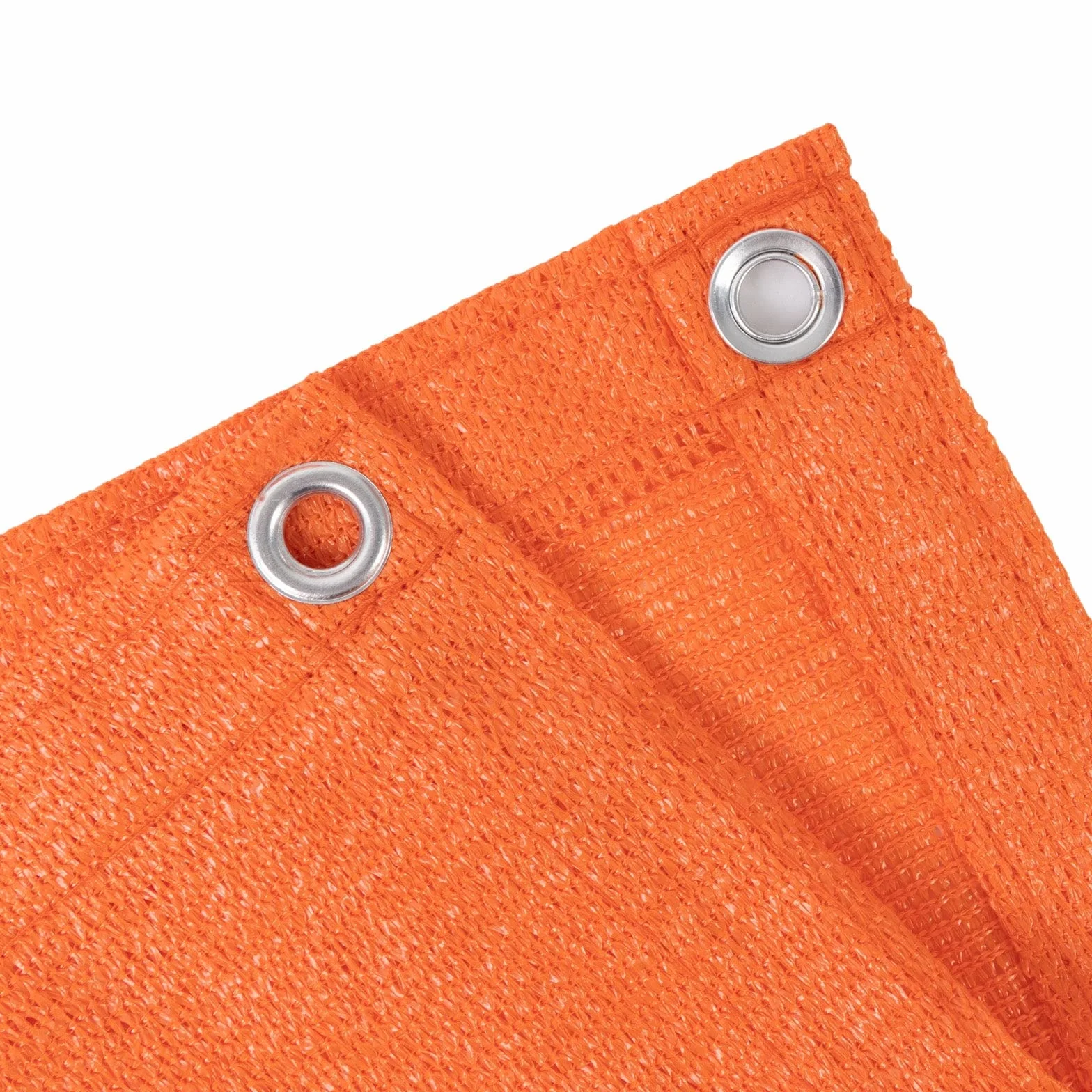 Casa Pura Brise-vue pour balcon Protection UV 90 x 500 cm Tissu polyéthylène haute densité résistant intempéries Orange