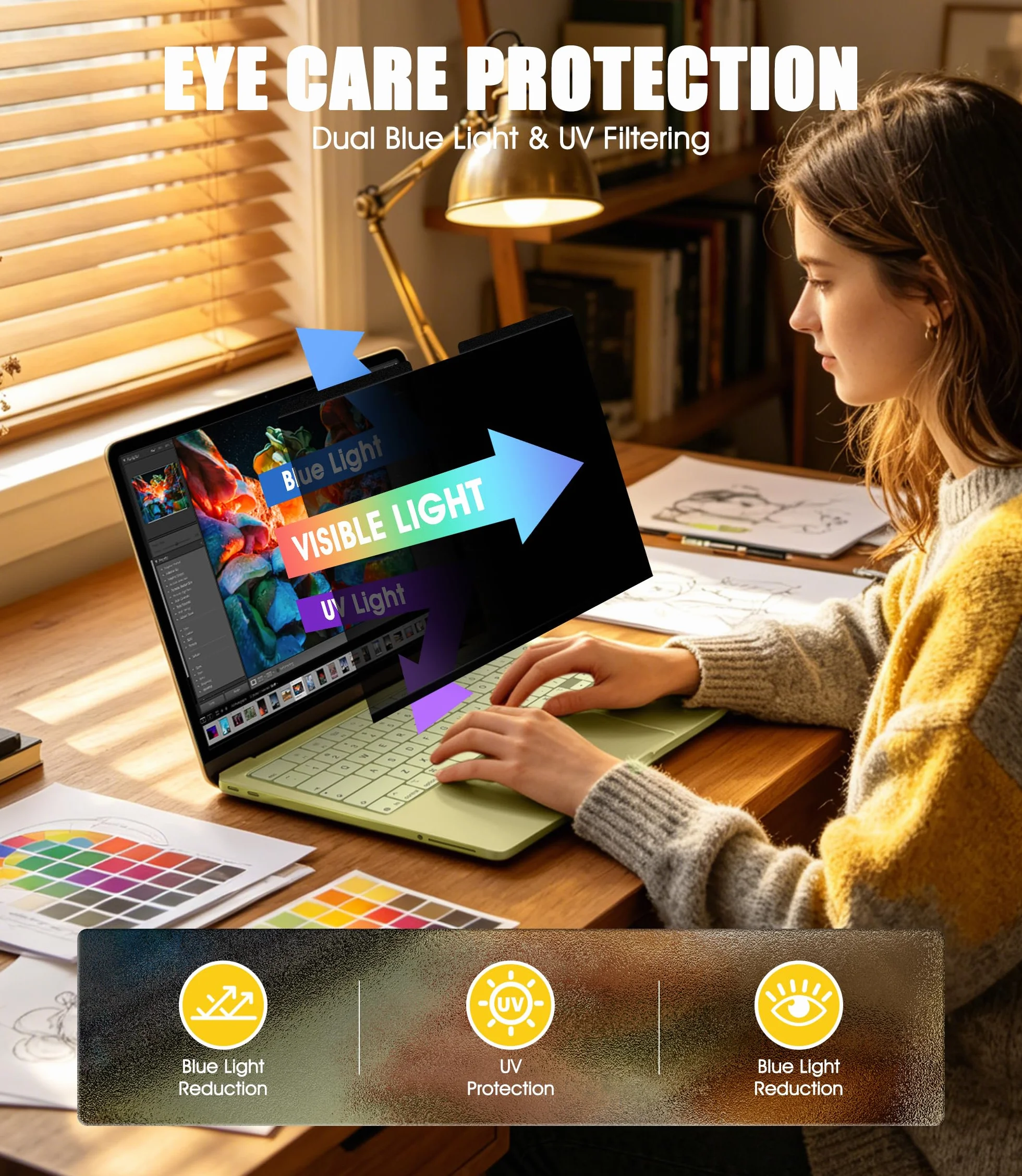 NEWZEROL Anti-Espion Protection d'écran Compatible MacBook Neo Antireflet Anti-rayures Amovible Réutilisable Magnétique 2026
