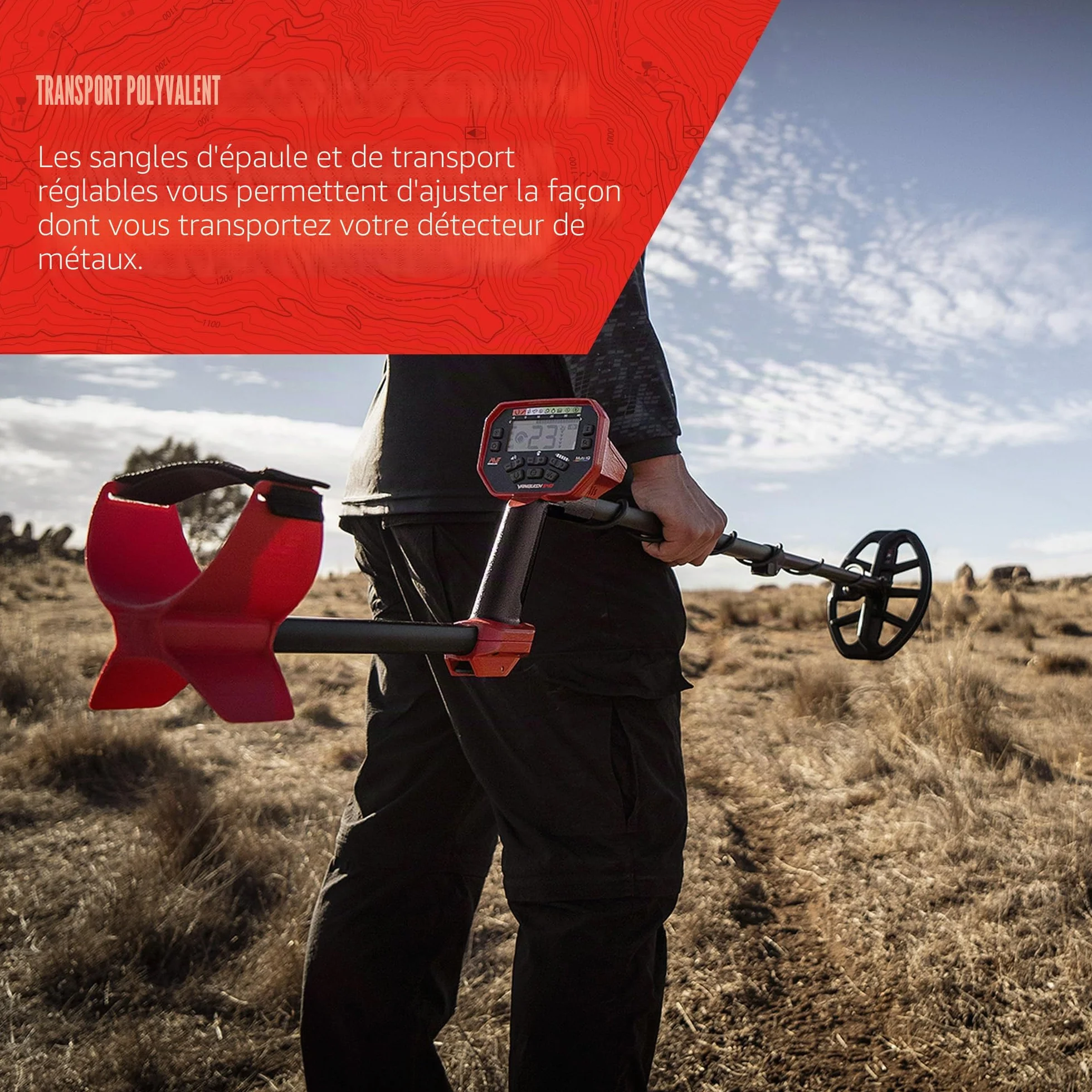 Minelab Vanquish Sac de Transport pour détecteur de métaux