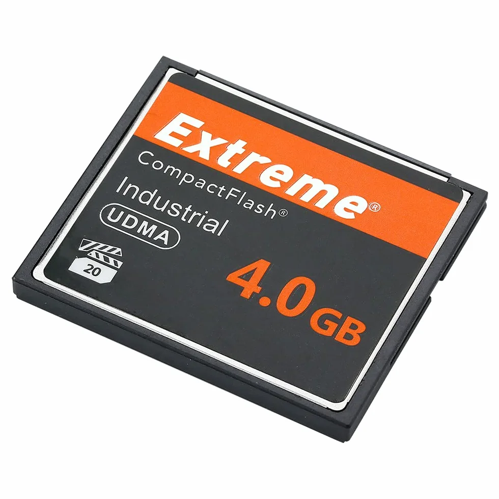 Carte mémoire compacte Flash 4 Go pour photographe