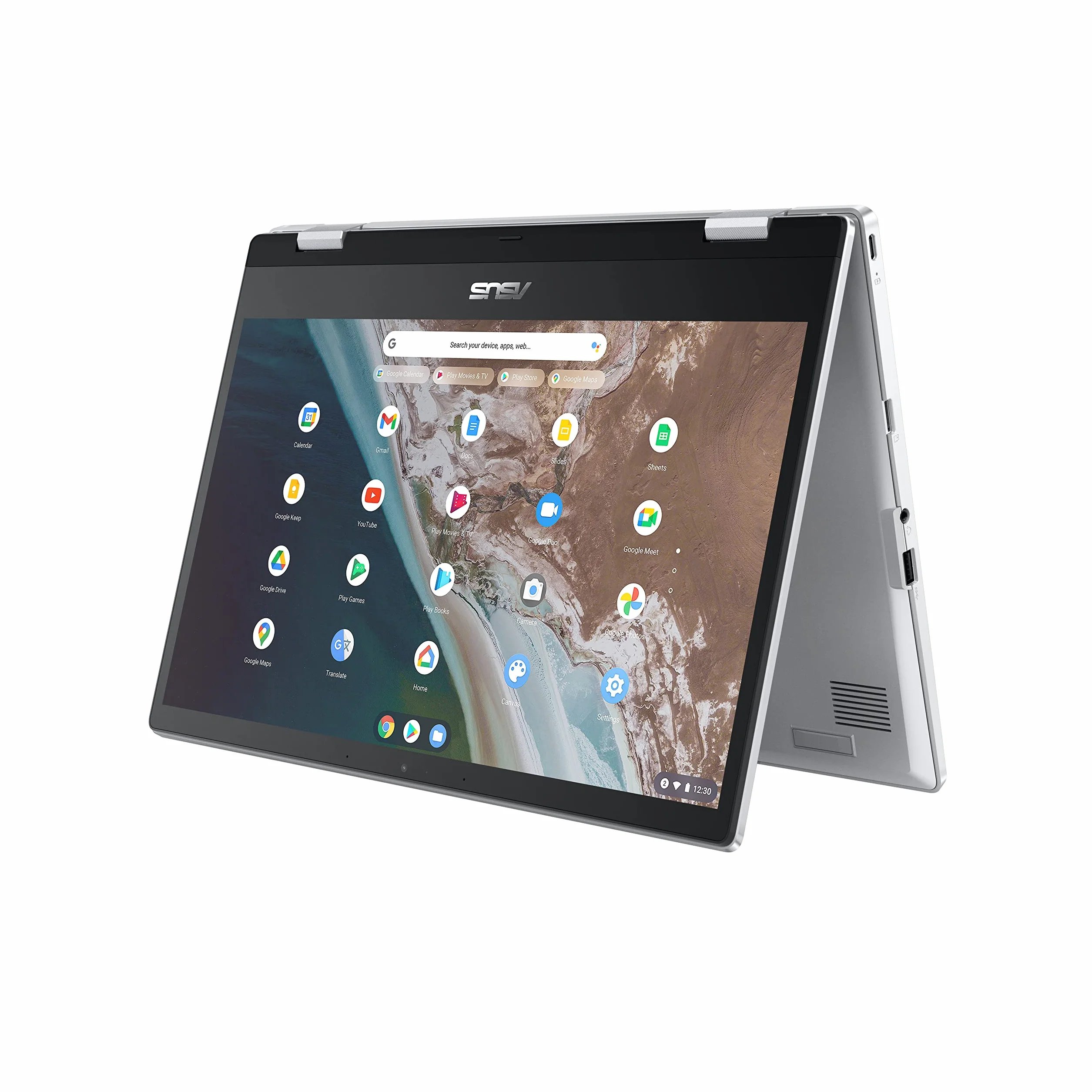 ASUS Chromebook CX1400FKA-EC0161 Ordinateur Portable Tactile 14" FHD Intel Celeron RAM 8 Go Stockage 128 Go ChromeOS Clavier AZERTY