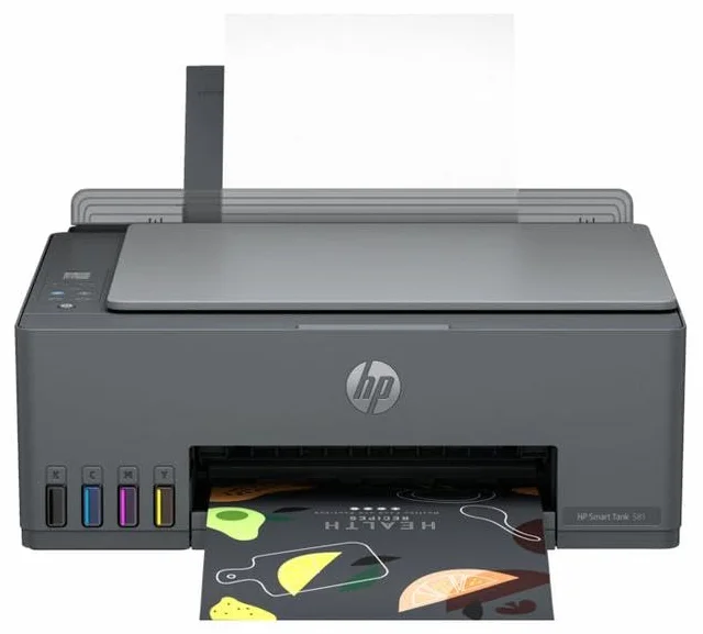 HP Smart Tank 581 All-in-One Printer, Wireless, Print, Copy, Scan, High-volume Tank