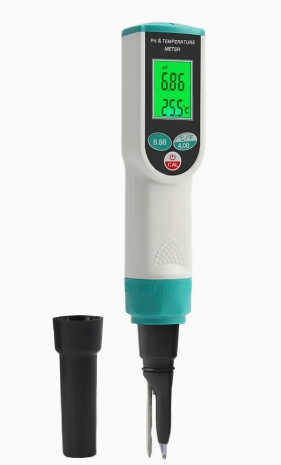 Testeur numérique de PH du Sol, précision 0.00~14.00pH, testeur d'acidité, analyseur capteur for Plantation en Plein air, Jardin et Terres agricoles Jardinage, Agriculture