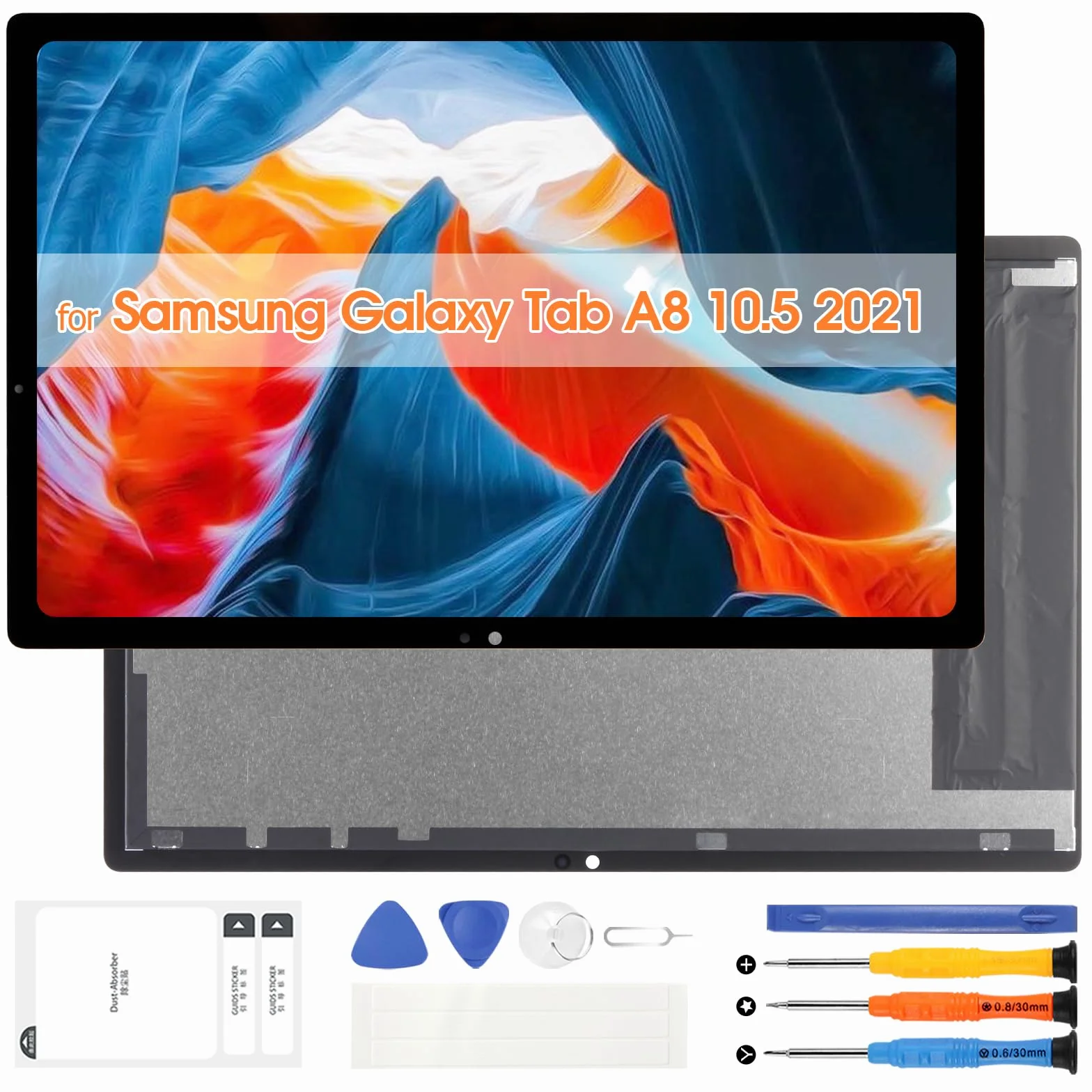 Écran LCD Samsung Galaxy Tab A8 2021 10.5 SM-X200 SM-X205 Remplacement