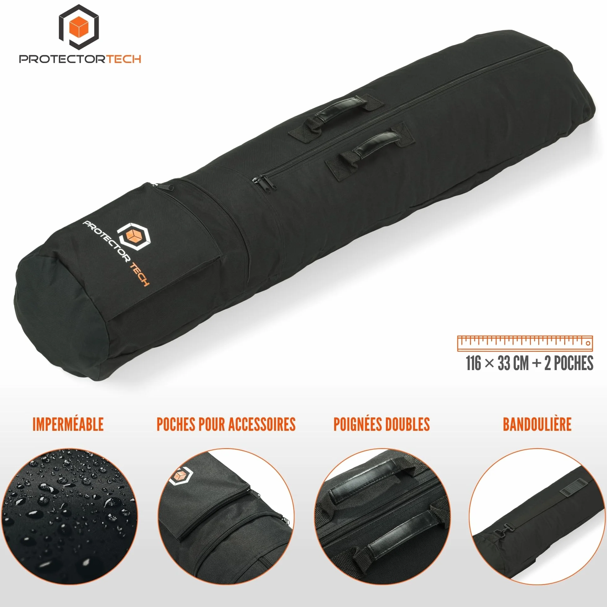 Sac pour Détecteur de Métaux 116 cm - Accessoires pour Détecteur