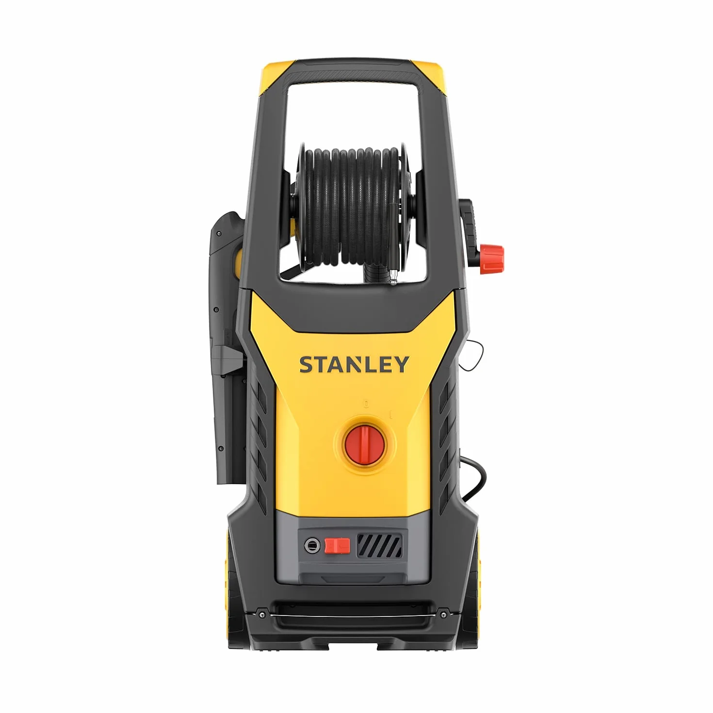 Stanley Nettoyeur Haute Pression SXPW25E (2500 W, 170 Bar, 500 l/h) & Déboucheur de Canalisations pour Nettoyeur Haute Pression (16 m) Noir