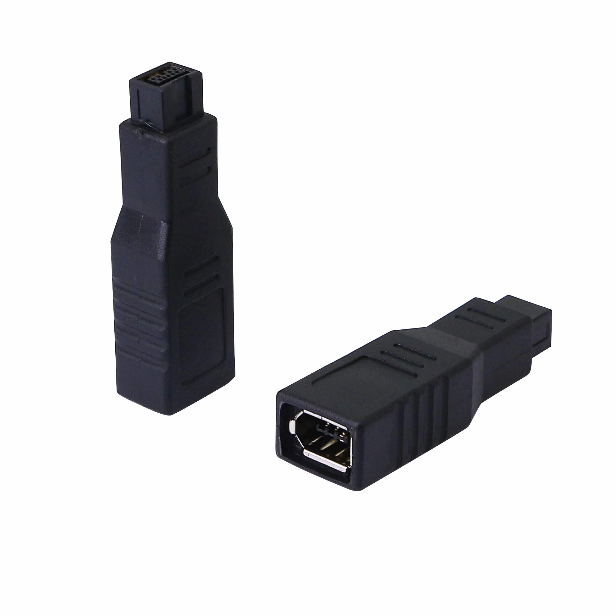 Lot de 2 adaptateurs IEEE1394 FireWire 400 vers FW 800 6 broches femelle à 9 broches mâle