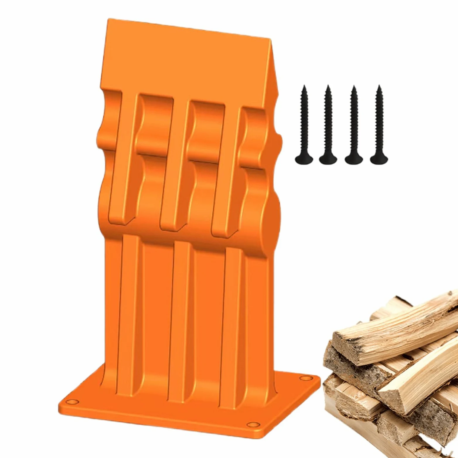 Fendeuse de bois d'allumage pour bois, fendeuse de bûches | manuelle - Fendeuse de de chauffage en métal | Fendeur de de chauffage polyvalent en fonte, pour la maison et le jardin