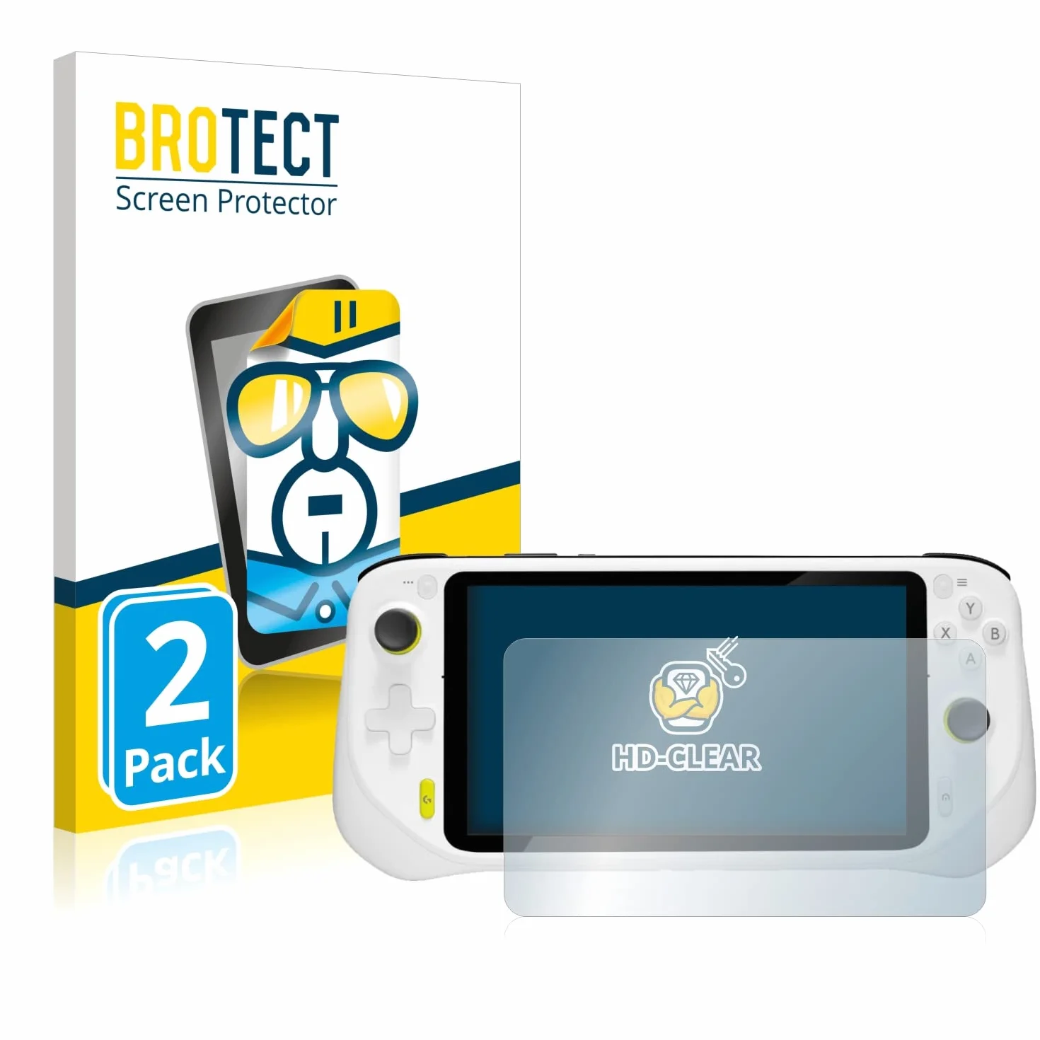 Brotect Protection Ecran pour Logitech G Cloud (2 Pièces) - Film Protection Ultra Clair