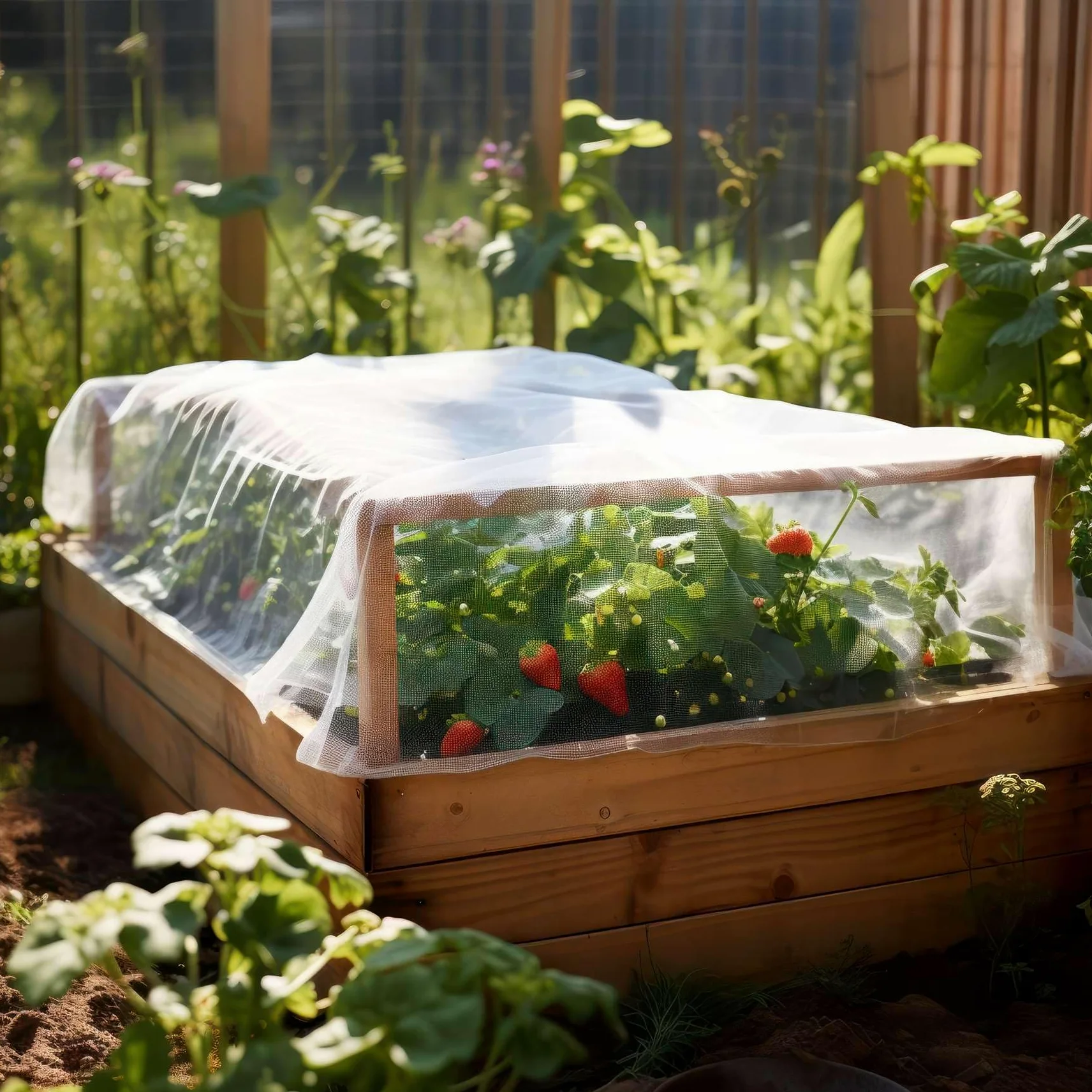 Filets pour Jardin 3x15 M, Filet Anti Insecte Potager | Tissu Maillé Blanc | Filet Anti-Oiseaux pour Fruits et Légumes, Protection Potager