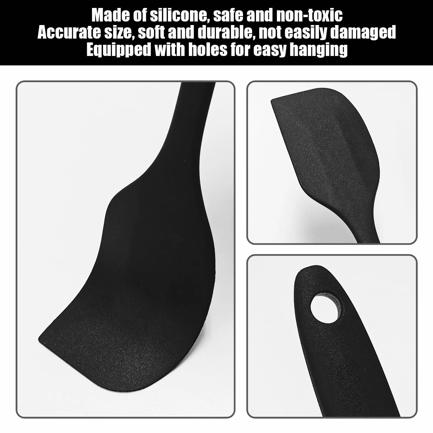 Kit de Cuisson en Silicone Résistant à la Chaleur avec Brosse à Huile et Outils de Cuisson