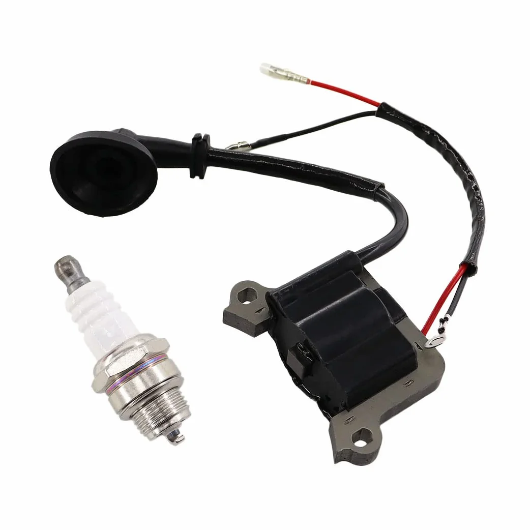 Bobine d'allumage avec bougie pour débroussailleuse 52cc 2 temps 4 en 1 5 en 1 Multitools taille-haies