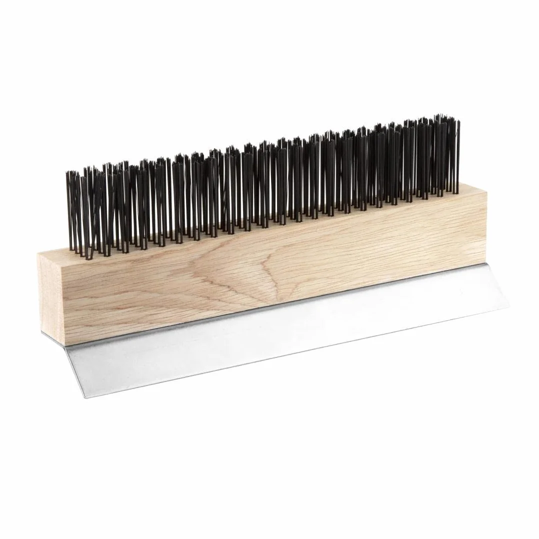 Vogue Brosse grattoir pour four à pizza Bois 80 x 255mm GE204