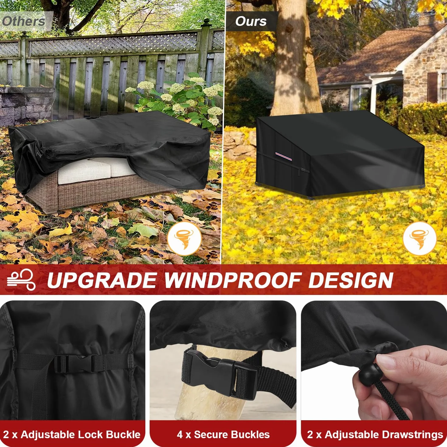 LAMUNI Housse Canapé Palette Imperméable 138x99x80/40cm
