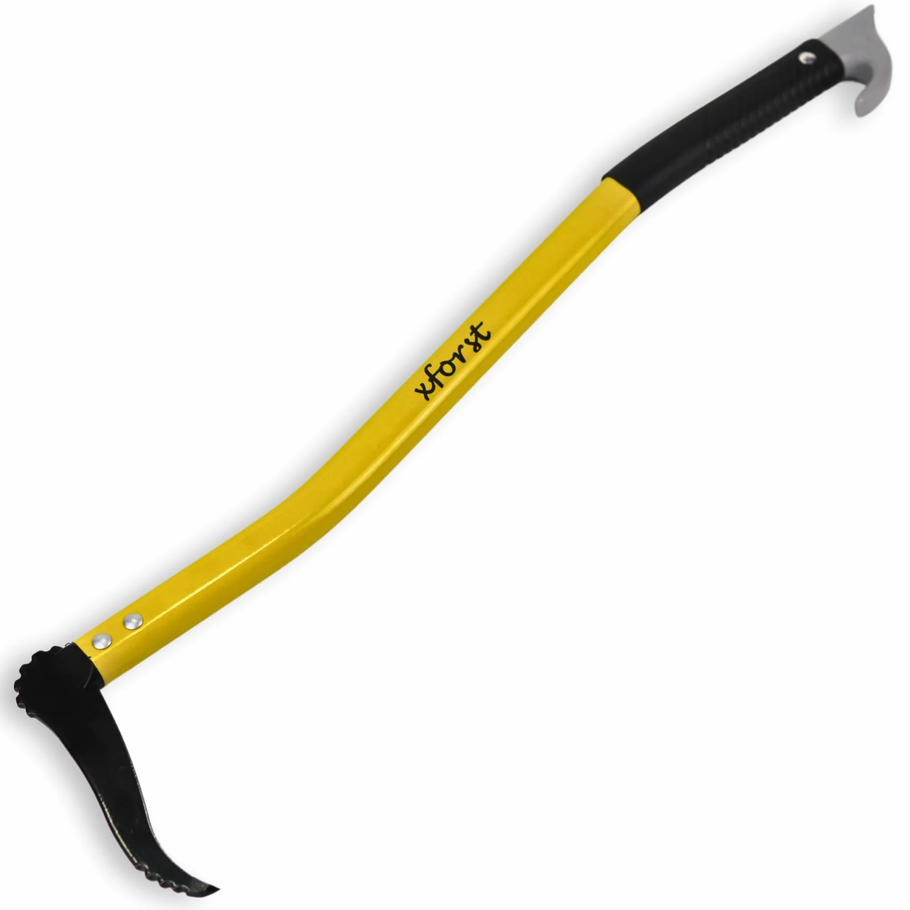 Sapie à Main 75 cm Bûcheron Ergonomique X-PAL75 – Sappie Forestier Long Manche Aluminium Léger 570 g, Crochet Acier Carbone Forgé