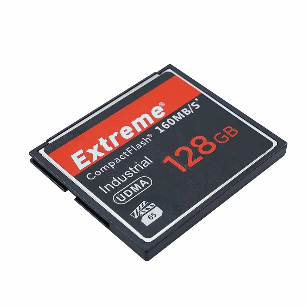 Carte mémoire flash compacte 128 Go pour photographe professionnel