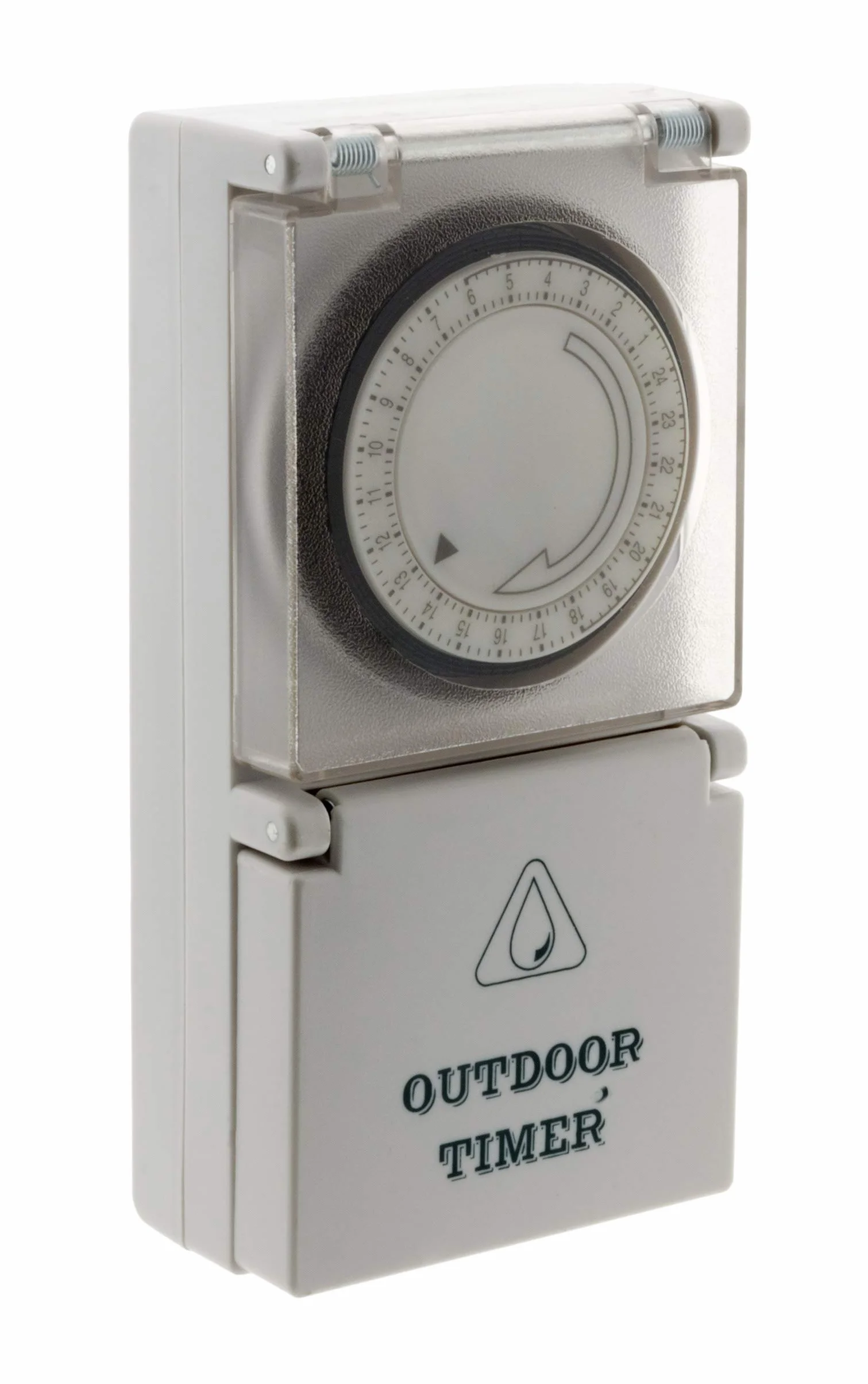 Programmateur mécanique journalier de Jardin Otio Blanc